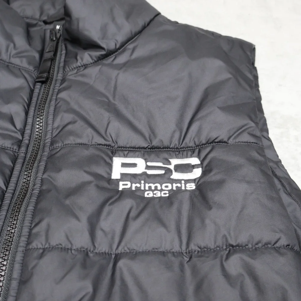 North Face Vest Men Large Black Everyday Insulated Light Pack Quilted Puffer